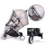 Import Universal Baby Travel Weather Shield Windproof Waterproof Protect Anti Dust Snow Stroller Rain Cover from China