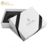 Universal custom handmade luxury matt white folding magnetic gift paper box