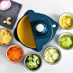 Upgraded version of fruit and vegetable slicer& vegetable chopper&vegetable cutter
