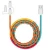 Import Urizons New Handmade Rope 3 in 1 USB Data Cable for iphone Micro Type-C Mobile Phone Rope Cord Colorful 2.0A Charger Cable SEDEX from China