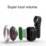 USB Charging Bicycle Bell Electric Horn with Alarm Super Loud Horn Ring Cycling MTB Bike Handlebar Safety Anti-theft Alarm