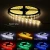 Import USB Led Strip RGB 5050 Background Backlight Lights Color Changing Waterproof Remote Controller Computer TV Led Strips from China