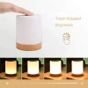 USB rgb color Rechargeable battery changing handing Night Light Kids Touch Control Dimmable LED Bedside Desk Bedroom Table Lamp