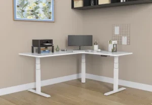 V-Mounts Electric Height Adjustable Sit to Stand Computer Desk Frame with Three Motors Vm-Hed303-90