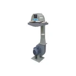 Vertical auxiliary  blower for drying