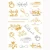 Import VT418 bachelorette temporary tattoo metallic gold silver team bride tattoo temporary wholesale from China