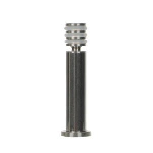 W/ Luer Slip 1ml Metal Plunger Glass Syringe Cbd Oil Distillate Syringes with Measurements
