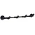 Import Wall Mounted Industrial Pipe Coat Rack Heavy Duty Rustic Iron DIY Style Black Finish for Entryway with Mounting Hardware from China