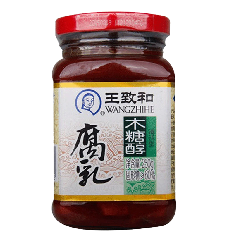 Wang Zhihe fermented bean curd with xylitol 250gx1 bottle