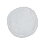 Washable Reusable Discharge makeup Pads Velour Velvet and Bamboo Cotton  Outside Nicrofiber Inner Diameter 8cm