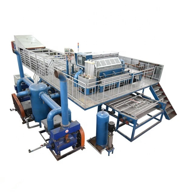 waste paper recycle used egg tray machine/automatic paper pulp egg tray production line/small machine making egg tray
