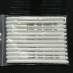 Water Soluble Marker pen Color White Water Erasable Pen Leather Erasable Ink Easy-Wipe off Fabric Marker Pen