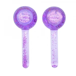 Water Wave Face and Eye massager Facial Roller Cold Skin Massagers Ice Ball Magic Globes Face Ice Massager Cold Ice Globes
