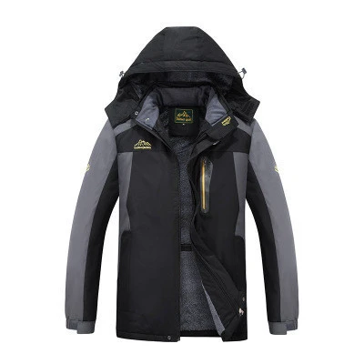 Waterproof Zipper Windproof High Quality Men Snow Custom Design Ski Jacket