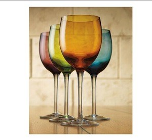 WG-010 Purple 12 oz. Colored Wine Glass