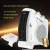 Import WHITE Adjustable Temp 800W 2S Heat up Heater Price Portable Fan Electric Room Heaters from China