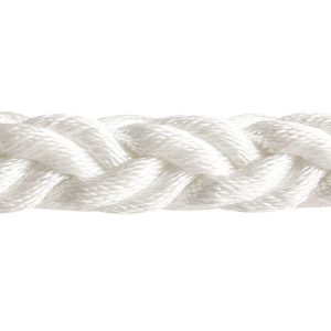 White Color 10-160mm 2 inch custom 8 strands Braided Nylon Rope For Marine boat &ship rope