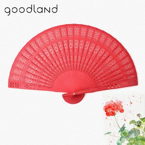 Wholesale 20cm Plain Dyed Multi-color Wood Hand Fans Craft Supplies Wedding Favors and Gifts Matrimonio