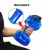 Import Wholesale 2.2L Tritan Material GYM fitness water bottle,2.2L plastic water jug with dummbell shape from China