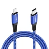 Wholesale 3A nylon braided usb cable fast charger data cable
