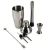 wholesale 6 pieces stainless steel tools 750ml cocktail shaker bar set