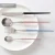 Import wholesale amazon hot selling stainless steel flatware Best Quality Simple design dessert spoon fruit cake fork steak knife from China