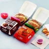 wholesale cardboard burger box,paper meal boat tray box,bento box hamburger packaging