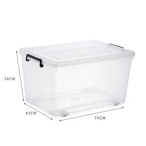 Wholesale Cheap Household Plastic Stackable Clothes Sundries Storage Box