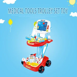 Wholesale cheap kids Plastic toy doctor set kit for preschool