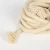 Import Wholesale China 100% natural eco-friendly round premium twisted rope braided three-strand cotton packaging rope from China