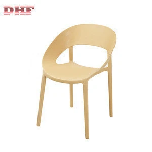 Wholesale Color Dining Chairs,Plastic modern stackable Outdoor chair plastic garden