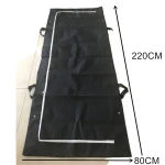 Wholesale corpse cadaver bag Non Woven anti leak 4 handles mortuary dead body bag