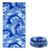 Wholesale Custom 100% Polyester stretch fish tubular bandana headwear