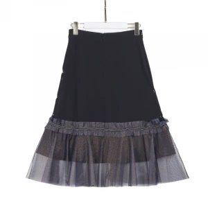 Wholesale custom high quality breathable comfortable fabric women&#x27;s high waist formal long long skirt 2020