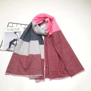 Wholesale Custom Ladies Scarves Fashion Cashmere Fabric Autumn Winter Scarf for Women