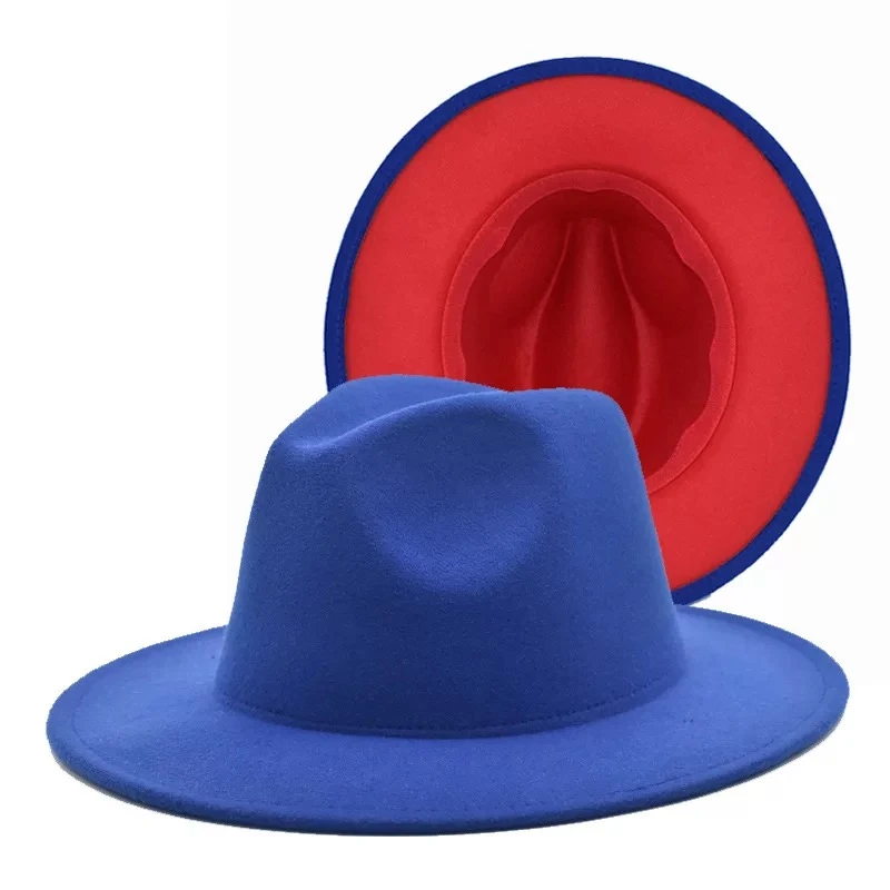 Wholesale Custom Logo Cheap Unisex Winter Wool Felt Fedora Panama hat