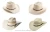 Import Wholesale Custom Western Mexican Cheap Plain Wholesale Straw Cowboy Hats from China
