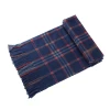 Wholesale Eco-friendly Winter Lady Girls Pashmina Printed Scarves Fashion 8Colors Knitted Scottish Cashmere Scarf
