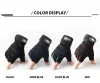 Wholesale Free Shipping Unisex Mesh Palm Gym Gloves With Hook