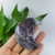 Import Wholesale Hand Carved Natural   Folk Crafts Healing Moss Agate Crystal Moons  for gifts or Wedding Souvenirs Guests from China