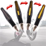Wholesale High Quality Abs Plastic Amber Motorcycle Turn Signal Light