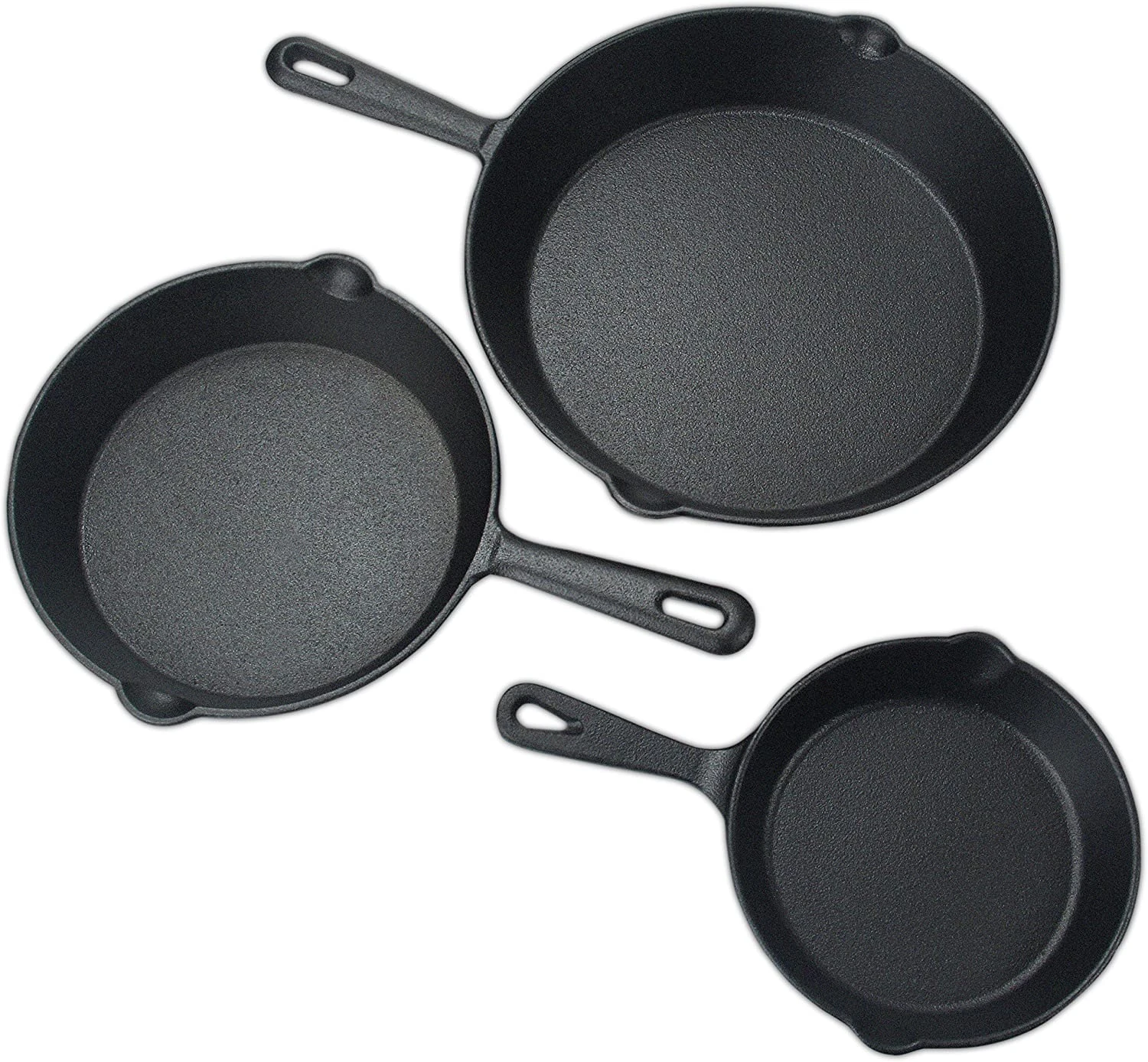 Wholesale High Quality Customizable Easy to Use Portable Cast Iron Skillet 10 Inch