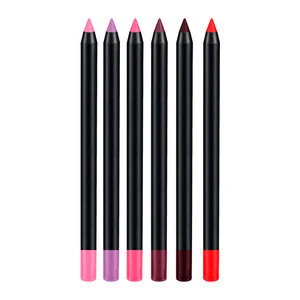 Wholesale High Quality Waterproof Lip Liner Pencil for private label OEM &amp; ODM lipstick lip liner pen
