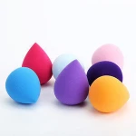 Wholesale hot sell fashion Non-latex water droplets powder puff for girl