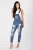 Import Wholesale hot selling fashion women knee broken jeans 2019 ladies denim overall girl skinny pants from China