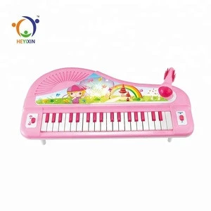 Wholesale Hot Selling Musical Toys Cartoon Electronic Organ With 37 Keys