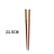 Import Wholesale  hot selling private label  dark color household tableware tangled line simple wooden chopsticks for kitchen from China