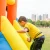 Wholesale Inflatable Fabric Inflatable Water Slide And Climbing Wall With Blower For Sale