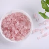 wholesale Natural Pink Rose Quartz Crystal Gravel Stone love Healing crystal Quartz Crystals chips