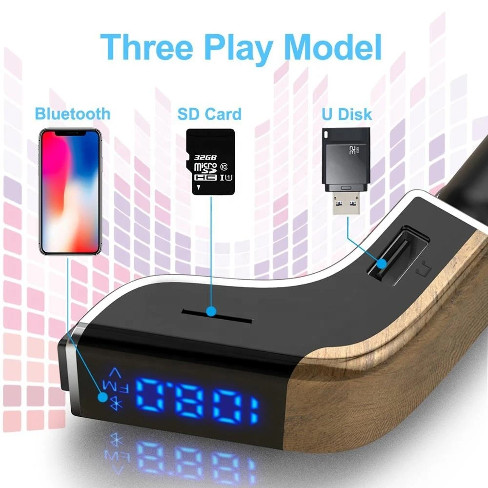 Wholesale New arrival smart fm transmitter car mp3 player with blue tooth